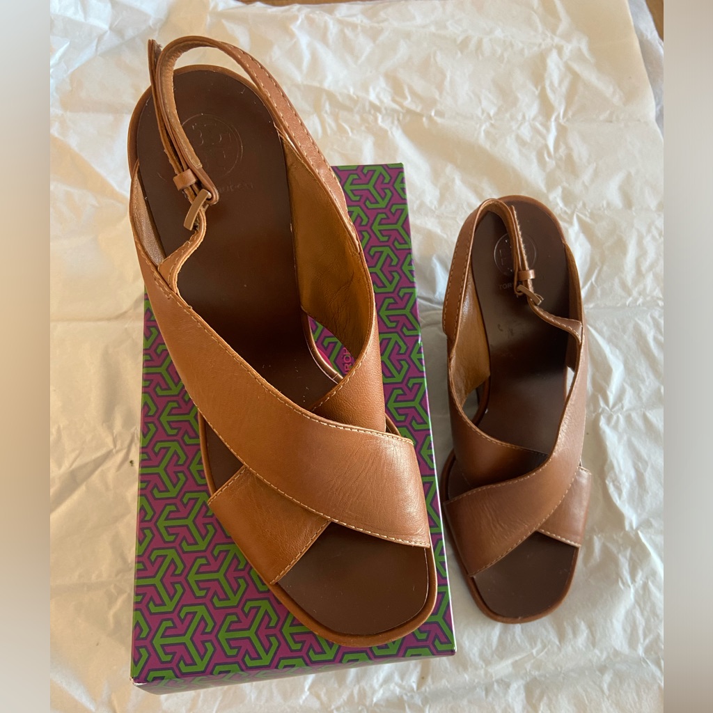 Women's Brown Gabrielle Wedge Sandal